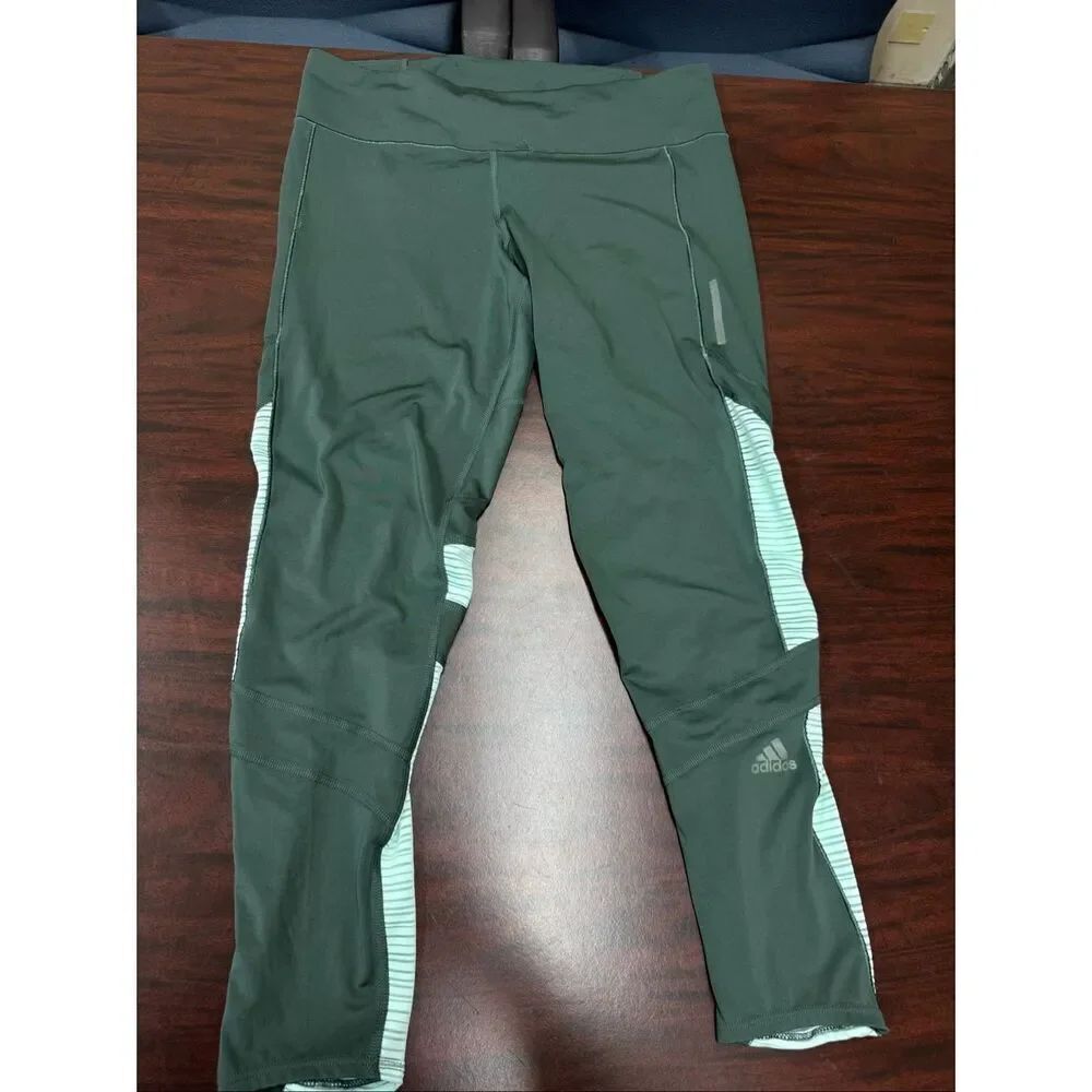 Adidas Running Athletic Leggings Size Medium